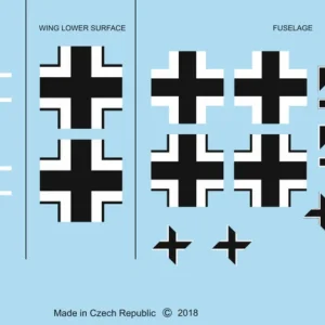 Eduard D48041 Fw 190A-3 national insignia EDUARD Prix Réduit