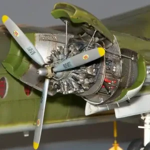 Affaire À Saisir Plus Model AL7003 DHC-4 Caribou - Engine set