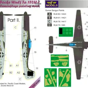 LF Models M3246 Focke Wulf Ta 152H-1 Part II. Affaire À Saisir