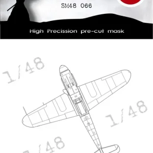 DEAD Design Models SM48066 Bf 109K (All Versions) Optical Illusion Control Surfaces (For Eduard Kits) Vente Directe