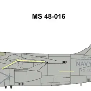 Milspec 48016 Lockheed S-3B Viking - VS-33 Screwbirds (2009) USS John C.Stennis - Operation Enduring Freedom Commander Maintenant