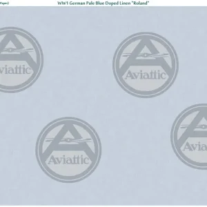 Aviattic ATT32054 German WWI Pale Blue Doped Linen ‘Roland‘ - printed on white decal paper Promotion