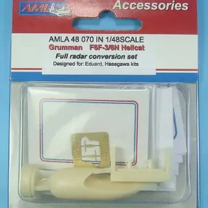 Commande En Gros AML A48070 Full radar conversion set for the Grumman F6F-3/6N Hellcat (designed to be used with Eduard kits and Hasegawa kits)