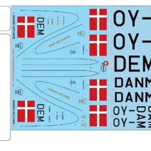 Lima November Decals 48014 Focke-Wulf Fw-200 C-4 - Danish Air Lines OY-DAM x 3 and OY-DEM Part 1 Paiement Sécurisé