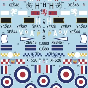 Xtradecal 48191 Hawker Hunter Mk.6 Part 2 (9 schemes) Super Prix