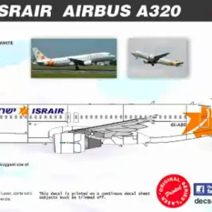 Prix Promo 8aDecs 7909-167-200 Airbus A320 Israir V2
