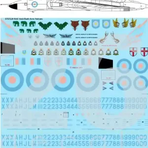 26 Decals STS7220 RAF Camouflaged Avro Vulcan B2 Meilleur Prix
