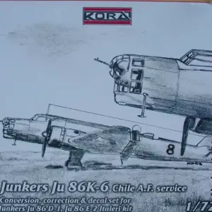 Pas Cher Kora Models C7242 Junkers Ju 86K-6 Chile