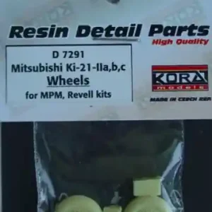 Kora Models D7291 Mitsubishi Ki-21-IIa,b,c wheels for MPM,Revell kit Commander Vite