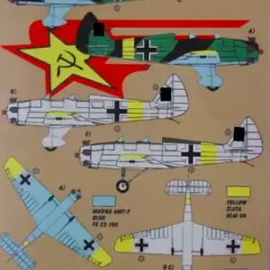 Kora Models Dec72235 Yakovlev UT-2 Luftwaffe Retour Gratuit