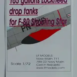 Promotion Saisonnière LF Models D7204 165 gallons drop tanks for F-80