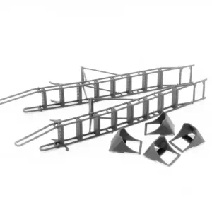 LP Models LP48034 Su-27 ladder (late v.) + chocks + service ladd. Offre Exclusive