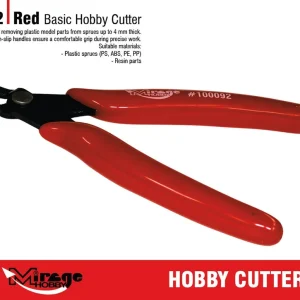 Mirage-Hobby 100092 Basic Hobby Cutter (Red) Achetez Aujourd'hui