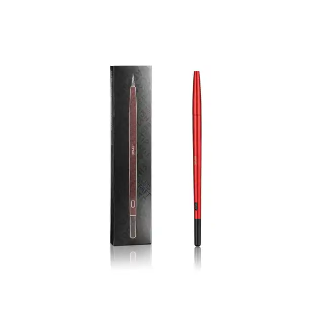 Populaire DSPIAE 56561 AT-FB01 Fine Brush With Replacable Point Tip - Red