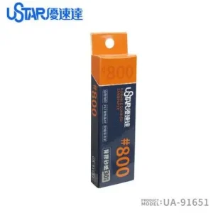 U-Star 91651 Pre-Cut Adhesive Sandpaper 800 Marque