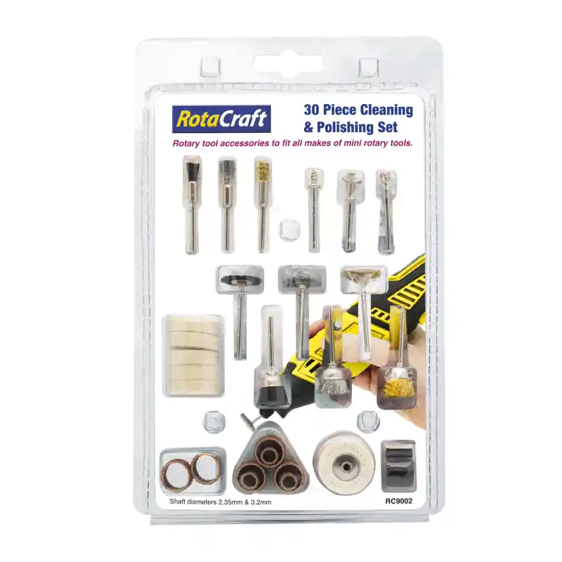Shesto RC9002 Rotacraft Cleaning & Polishing Set (30 pcs) Offre Limitée