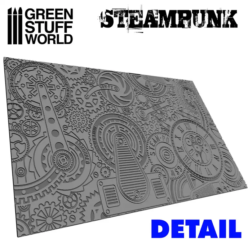 Green Stuff World 2190 Rolling pin Steampunk Affaire À Saisir
