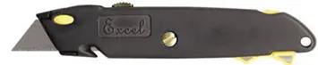 Excel Hobby Tools 16880 Front Load Retractable Heavy Duty Metal Knife with 3 blades Offre Limitée